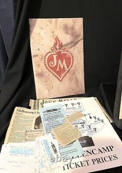 John Mellencamp Concert Ticket Stubs Program Books and More MEGA LOT