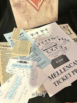 John Mellencamp Concert Ticket Stubs Program Books and More MEGA LOT