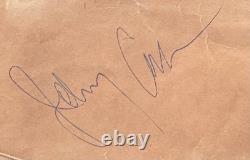 Johnny Cash at Grand Ole Opry Signed Concert Ticket Autographed Auto PSA Rare