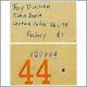 Joy Division 1979 The Factory/russell Club Manchester Concert Ticket Stub (uk)