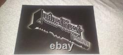 Judas Priest Lifetime Collection RARE Vinyl Records Concert Ticket Stub Lot L@@K