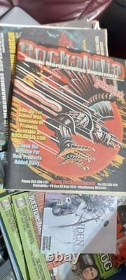 Judas Priest Lifetime Collection RARE Vinyl Records Concert Ticket Stub Lot L@@K