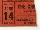 June 1968the Creamconcert Ticket Stubwheels Of Fire Tour Island Garden Li Ny