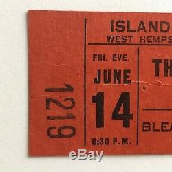 June 1968the Creamconcert Ticket Stubwheels Of Fire Tour Island Garden LI Ny