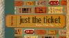 Just The Ticket Concert And Event Ticket Collection