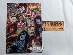 KISS 1977 Japan Concert Program Ticket Stub