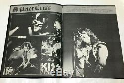 KISS 1977 Japan Concert Tour Program Book with Ticket Stub