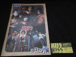KISS 1978 Japan Tour Book Concert Program w Ticket Stub Gene Simmons Pau Stanley