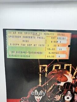 KISS 1979 Dynasty Tour Original Concert Program with Spectrum Ticket Stub +