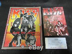 KISS 2003 Japan Tour Book Concert Program Ticket Stub & Tour Flyer for YOKOHAMA