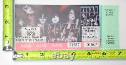 KISS Band Full Ticket Stub #2 Reunion Concert Tour 1996 Buenos Aires Argentina
