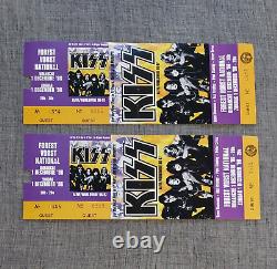 KISS Band Full Ticket Stub Concert Dec 1'96 Alive Worldwide Tour Forest Vorst
