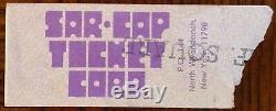 KISS (Band)-Gene Simmons-AC/DC-1977 RARE Concert Ticket Stub (Indianapolis)