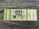 Kiss Full Ticket Stub Oklahoma 1977 Alive 2 Concert Tour Vintage Kiss Aucoin
