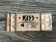 Kiss Full Ticket Stub Texas 9/4 1977 Love Gun Concert Tour Vintage Kiss Aucoin A