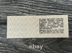 KISS FULL TICKET STUB Texas 9/4 1977 Love Gun Concert Tour Vintage Kiss Aucoin A