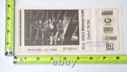 KISS Full Ticket Stub 1997 Alive Reunion Concert Tour Wels Austria Vintage Kiss