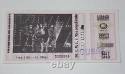 KISS Full Ticket Stub 1997 Alive Reunion Concert Tour Wels Austria Vintage Kiss