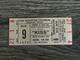 Kiss Full Ticket Stub Alive Concert Tour Nov 9 1975 Houston Vintage Kiss Aucoin