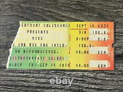 KISS TICKET STUB Dynasty Concert Tour Cincinnati Ohio 1979 Vintage Kiss Aucoin A