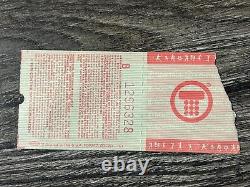 KISS TICKET STUB Dynasty Concert Tour Cincinnati Ohio 1979 Vintage Kiss Aucoin A