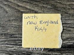 KISS TICKET STUB Dynasty Concert Tour Providence RI 1979 Vintage Kiss Aucoin B