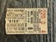Kiss Ticket Stub Alive Concert Tour Mar 8 1976 Oklahoma Vintage Kiss Aucoin