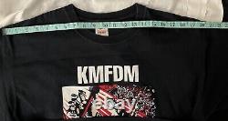 KMFDM Kein Mitleid Tour 2009 Concert T-Shirt, Tikt Stub, Poster & 2 Post Cards