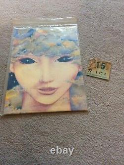 Kate Bush Tour 1979 Rare Concert Programme + Ticket Stub