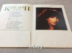 Kate Bush Tour 1979 Rare Concert Programme + Ticket Stub