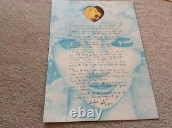 Kate Bush Tour 1979 Rare Concert Programme + Ticket Stub