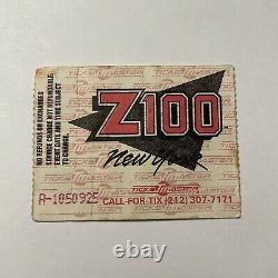 Keith Sweat Radio City Music Hall NYC Concert Ticket Stub Vintage July 1991