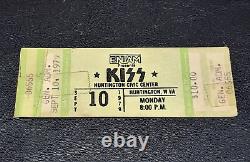 Kiss 1979 Concert Ticket Stub