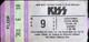 Kiss Concert Bicentennial Center Salina Kansas Ticket Stub Wasp Asylum 3/9/1986
