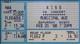 Kiss Concert Ticket Stub Kansas City Municipal Auditorium Rock Band 2/20/1986