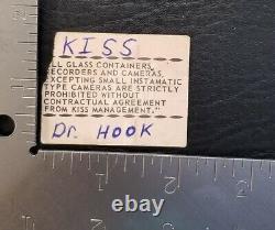 Kiss / Dr. Hook Vintage Dec. 7, 1976 Huntsville, Alabama Concert Ticket Stub