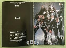 Kiss JAPAN 1977 tour book + TICKET STUB Gene Simmons CONCERT PROGRAM original
