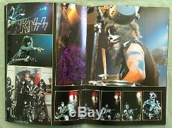 Kiss JAPAN 1977 tour book + TICKET STUB Gene Simmons CONCERT PROGRAM original