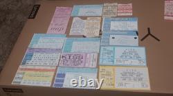 Kiss Ticket Stubs Lot of 36 different tickets Midwest region KISS Tickets