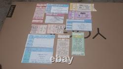 Kiss Ticket Stubs Lot of 36 different tickets Midwest region KISS Tickets