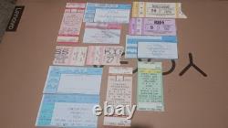 Kiss Ticket Stubs Lot of 36 different tickets Midwest region KISS Tickets