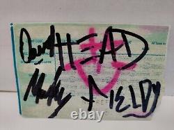 Korn Nov. 8th 1998 Concert Ticket Stub Full Band Signed Autographed Pls Read