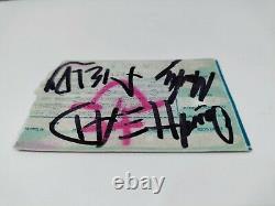 Korn Nov. 8th 1998 Concert Ticket Stub Full Band Signed Autographed Pls Read