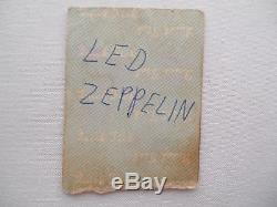 LED ZEPPELIN 1971 Original CONCERT Ticket Stub MIAMI