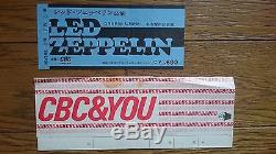 LED ZEPPELIN 1972 JAPAN TOUR Concert Ticket Stub @ NAGOYA with Original Envelope