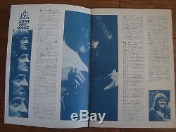 LED ZEPPELIN 1972 JAPAN TOUR Tour Book Concert Program with TICKET STUB