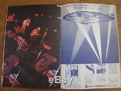 LED ZEPPELIN 1972 JAPAN TOUR Tour Book Concert Program with TICKET STUB