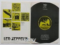 LED ZEPPELIN 1975 Earls Court CONCERT PROGRAM & Ticket Stub