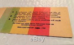 LED ZEPPELIN Concert Ticket Stub UNUSED July 17 1977 KINGDOME SEATTLE WASHINGTON