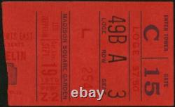 LED ZEPPELIN-John Bonham-1970 Concert Ticket Stub (New York-MSG Evening Set)